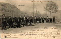Folklore - Auvergne - Retour des Champs