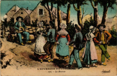 Folklore - Auvergne - La Bourrée