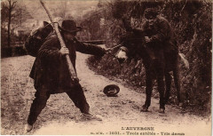 Folklore - Auvergne - Trois entetes - Tris darus