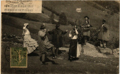 Folklore - Auvergne - La Bourrée