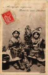 Folklore - Auvergne - Auvergnates mignonnes