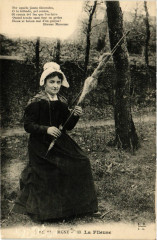 Folklore - Auvergne - La Fileuse