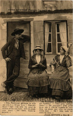 Folklore - Auvergne - Region du Puy-de-Dome - Types