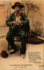 Folklore - Auvergne - Le Cabrettaire