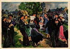 France - Folklore - Bretagne - La Ridée - Danse du Pays Vannetais