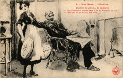 Folklore Nos Bons...Citadins Question de gout et..de bassinoire