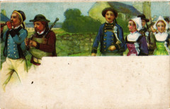 France - Folklore - Types