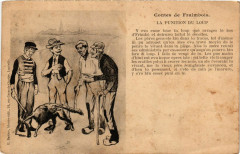 France - Folklore - Contes de Fraimbois - La Punition du Loup