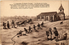 France - Folklore - Legendes de Saint-Saulge - La Corde de Laine