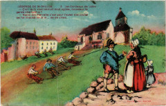 France Folklore Legende de Saint-Saulge Les Cordeaux de Laine
