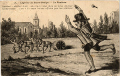 France - Folklore - Legende de Saint-Saulge - Le Rouleau