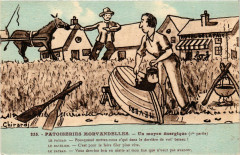 France - Folklore - Patoiseries Morvandelles - Un moyen energique