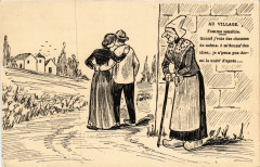 France - Folklore - Au Village - Femme Sensible