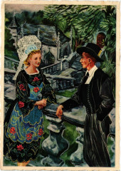 Folklore - La Bretagne - Le Faouet - Chapelle Sainte-Barbe