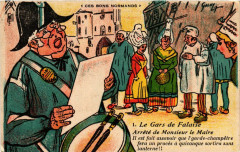Folklore - Le Gard de Falaise - Arrete de Monsieur le Maire