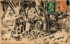 France - Folklore - Cavaillon - Marché aux Melons