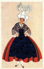 France - Folklore - La Normandie - Femme de Bayeux