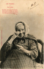 France - Folklore - Le Tabac - La Prise