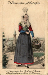 Folklore - Normandes d'Autrefios - Avromanches - Port-en-Bessin