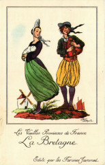 France - Folklore - Les Vieilles Provinces de France - La Bretagne