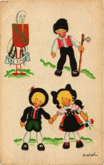 France - Folklore - Alsace