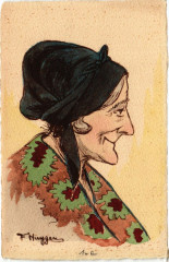 France - Folklore - Montagnarde - Vieille Femme