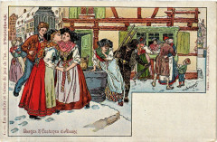 Usages & Costumes d'Alsace - Folklore - Types