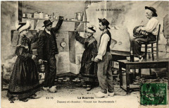 Le Bourbonnais - La Bourrée - Folklore - Types