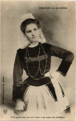 Costume de Quimper - Folklore - Types