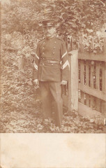 Theme Douane Carte Photo Figurant Un Douanier Suisse Ou Francaise