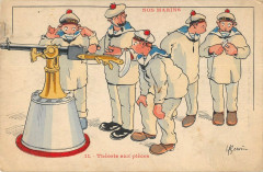 Marine Francaise Illustrateur Gervese Theorie Aux Pieces