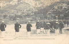 Marine Francaise Revue De L'Armee Navale Passee Par Le Vice Amiral Chef