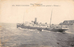 Marine Paquebot Port Vendres Le Gouverneur General Tirman