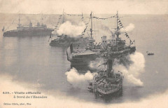 Marine De Guerre Visite Officielle A Bord De L'Escadre