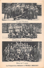 La Préparation Militaire à l'Ecole Bréguet à Paris 15e
