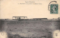 69 Lyon Aviation Mignot A Son Premier Vol Biplan Voisin -
													France
												