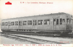 Theme Train Les Locomotives Electriques Automotrice Type A 1 A