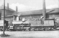 Theme Train Les Locomotives Du P.L.M. Machine N°2499