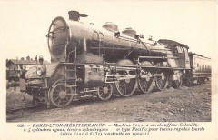 Theme Train Paris Lyon Mediterranee Machine N°6102