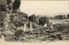 Biarritz sur les Rochers France à Biarritz