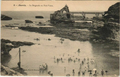 Biarritz La Baignade au Port Vieux France à Biarritz