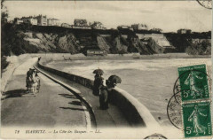 Biarritz La Cote des Basques France à Biarritz