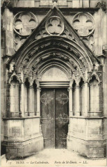Sens La Cathedrale Porte de St.Denis France à Sens