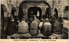 Carte postale ancienne Montmartre - Cabaret du Néant - Caveau - Les Spectres gais
																	 à Paris 18e
								