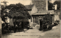 Carte postale ancienne Vieux Montmartre - Cabaret du Lapin Agile
                                                                     à Paris 18e
                                