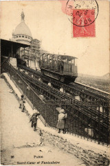 Sacré-Coeur et Funiculaire à Paris 18e
