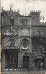Carte postale ancienne Montmartre - Le Ciel
                                                                     à Paris 18e
                                