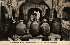 Carte postale ancienne Montmartre - Cabaret du Néant - Caveau - Les Spectres gais
																	 à Paris 18e
								