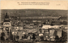 Panorama de Paris pris du Sacré-Coeur à Paris 18e