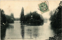 Carte postale ancienne Bois de Boulogne - Lac Supérieur
                                                                     à Paris 16e
                                